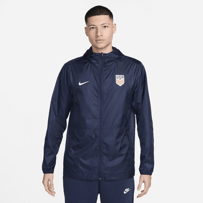 USMNT Academy Pro Men's Nike Soccer Hooded Rain Jacket