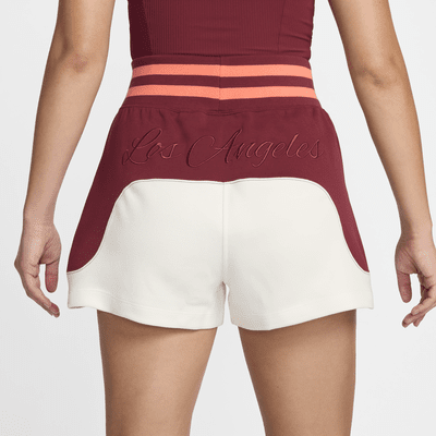 Shorts holgados de tiro medio de 8 cm para mujer Serena Williams Design Crew