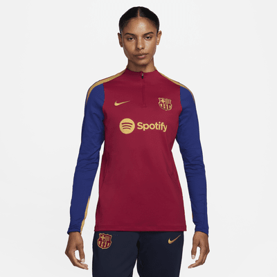 F.C. Barcelona Strike Women's Nike Dri-FIT Football Drill Top. Nike LU