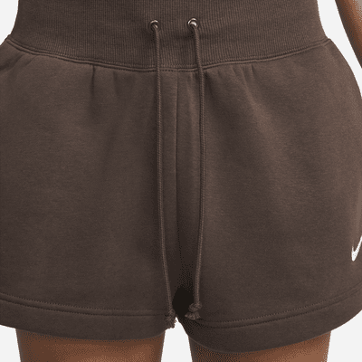 Shorts de ajuste holgado y tiro alto para mujer Nike Sportswear Phoenix Fleece