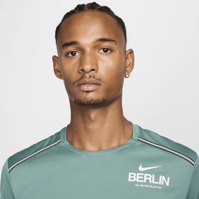 Nike Miler Kurzarm-Laufoberteil (Herren)