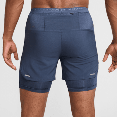Męskie hybrydowe spodenki do biegania Nike Stride Dri-FIT 13 cm