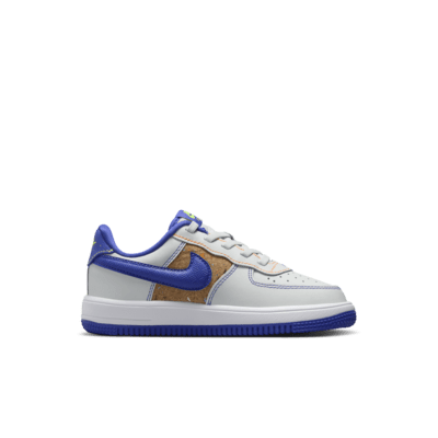 Tenis para niños de preescolar Nike Force 1 Low EasyOn