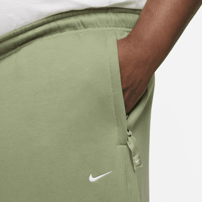 Pants de tejido Fleece para hombre Nike Solo Swoosh