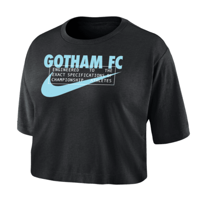 Gotham FC Women's Nike Dri-FIT Soccer Cropped T-Shirt. Nike.com