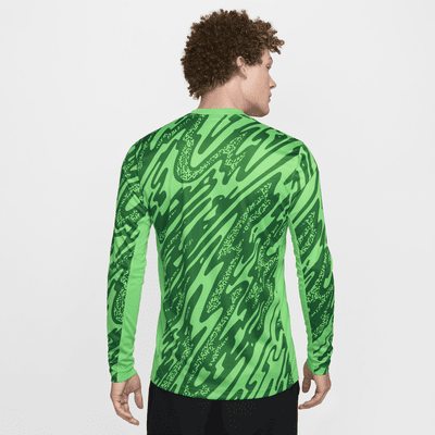 Equipación de portero Stadium Países Bajos 2024/25 (Selección masculina) Camiseta de fútbol tipo réplica Nike Dri-FIT - Hombre