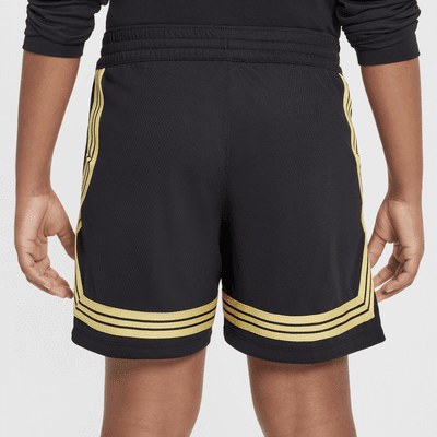 Shorts de básquetbol para niña talla grande Nike Dri-FIT Fly Crossover (talla amplia)