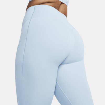 Leggings de 7/8 de tiro alto y sujeción media con bolsillos para mujer Nike Universa