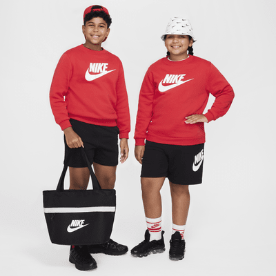 Sudadera sin cierre para niños talla grande (talla amplia) Nike Sportswear Club Fleece