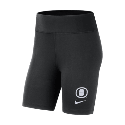 Shorts de ciclismo universitario Nike One de 18 cm para mujer Oregon