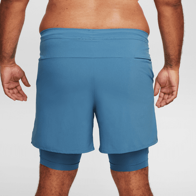 Shorts versátiles Dri-FIT de 18 cm 2 en 1 para hombre Nike Unlimited