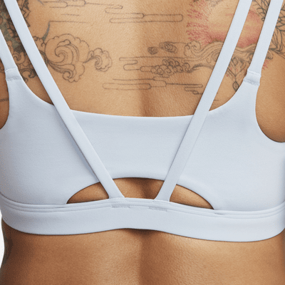 Bra deportivo de baja sujeción con almohadilla para mujer Nike Zenvy Strappy