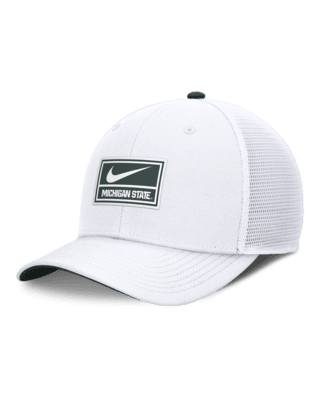 Мужские  Michigan State Spartans On-Field Swoosh Nike Dri-FIT College Trucker Adjustable Hat