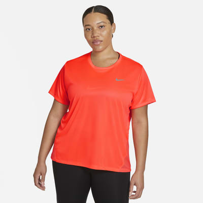 nike red running top