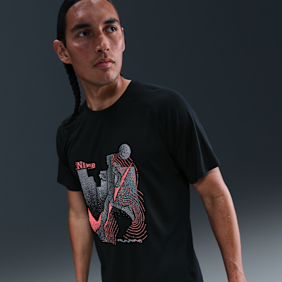 Playera de correr de manga corta Dri-FIT ADV para hombre Nike Stride