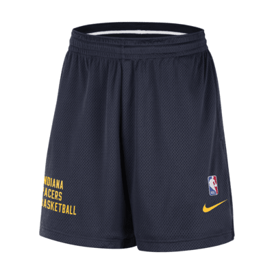 Shorts de malla Nike de la NBA para hombre Indiana Pacers