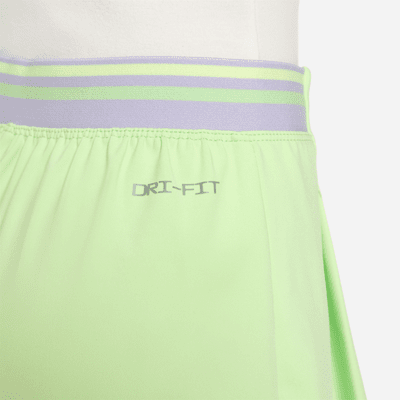 Set skort para niñas talla pequeña Nike Dri-FIT Prep in Your Step