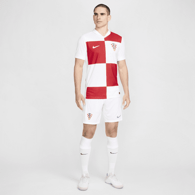 Maillot de foot à manches courtes authentique Nike Dri-FIT ADV Croatie 2024/25 Match Domicile pour homme