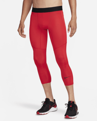 Мужские тайтсы Nike Pro Dri-FIT 3/4-Length Fitness Tights для тренировок