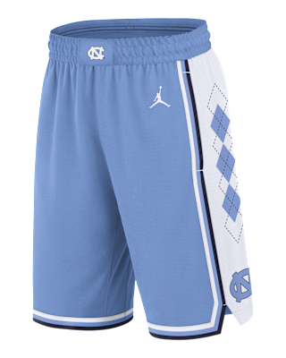 Мужские шорты North Carolina Replica Jordan Brand Dri-FIT College Basketball Shorts для баскетбола