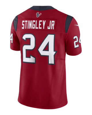 Men's Nike Derek Stingley Jr. Navy Houston Texans Vapor F.U.S.E. Limited Jersey