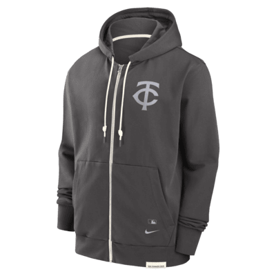 Minnesota Twins Travel Player Men's Nike Dri-FIT MLB Full-Zip Hoodie