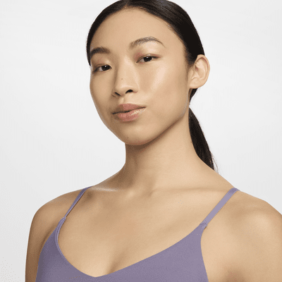 Brassière de sport réglable rembourrée à maintien léger Nike Indy pour femme