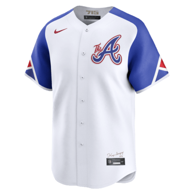 Jersey Nike Dri-FIT ADV de la MLB Limited para hombre Atlanta Braves City Connect