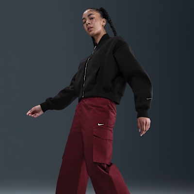 Chamarra Destroyer oversized para mujer Nike Sportswear Modern Fleece
