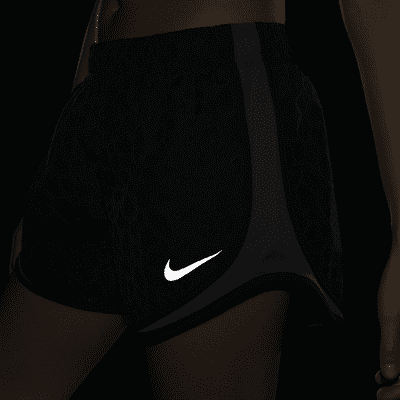 Shorts de running con estampado de leopardo de 7,5 cm para mujer Nike Dri-FIT tempo