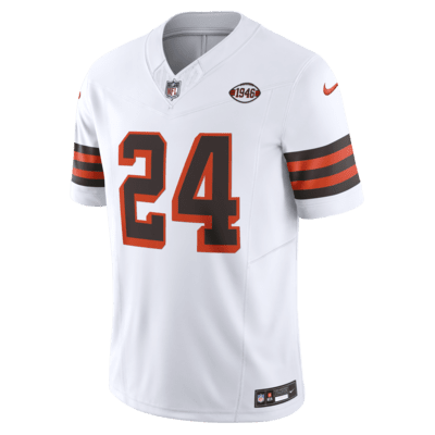 Jersey de fútbol americano Nike Dri-FIT de la NFL Limited para hombre Nick Chubb Cleveland Browns