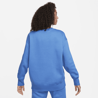 Sweat oversize à col ras-du-cou Nike Sportswear Phoenix Fleece pour Femme