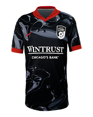 Детские джерси Mallory Swanson Chicago Stars FC 2025 Stadium Away Big Kids' Nike Dri-FIT NWSL Replica Jersey