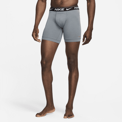 Athletic Works Mens Sustainable Long-Leg Boxer Brief, 3 Pack