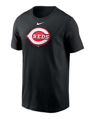 Мужская футболка Cincinnati Reds Fuse Large Logo Nike MLB