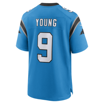 Jersey de fútbol americano Nike de la NFL Game para hombre Bryce Young Carolina Panthers