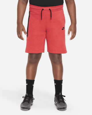 Подростковые шорты Nike Sportswear Tech Fleece Big Kids' (Boys') Shorts (Extended Size)