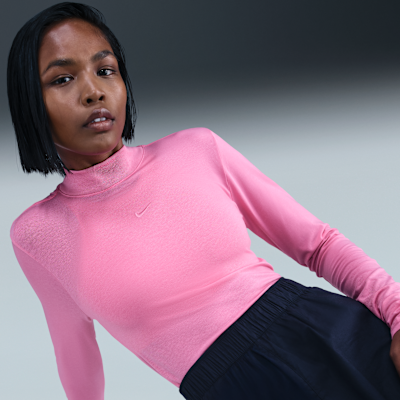 Nike Sportswear Chill Knit Women's Slim Long-Sleeve Mock-Neck T-Shirt