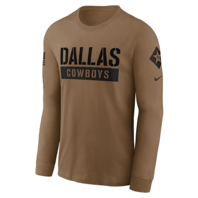 Dallas Cowboys Nike Black 2020 Salute to Service Sideline Performance  Pullover Hoodie