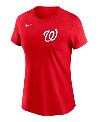 Женская футболка James Wood Washington Nationals Fuse Nike MLB