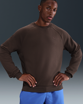 Мужские  Nike Primary Fleece Dri-FIT UV Performance Crew