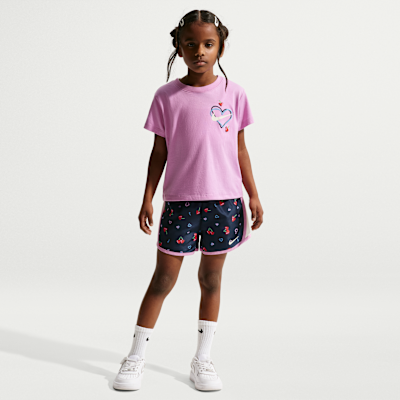 Nike Cherry Little Kids' 2-Piece Printed Tempo Set