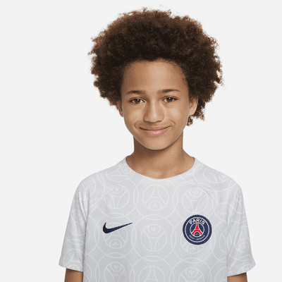 Paris Saint-Germain Big Kids' Nike Dri-FIT Pre-Match Soccer Top. Nike.com