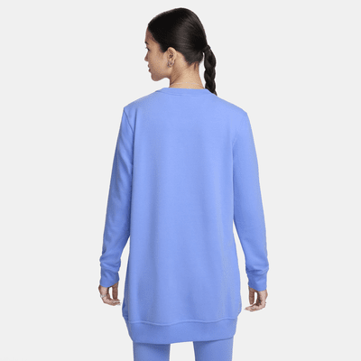 ナイキ Dri-FIT ワン ウィメンズ クルーネック フレンチ テリー チュニック