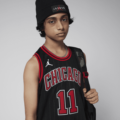 Koszulka dla dużych dzieci Nike Dri-FIT Swingman Chicago Bulls Statement Edition