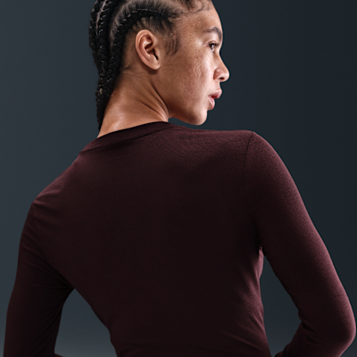 Nike Sportswear Chill Knit Women's Slim Long-Sleeve Cropped Top