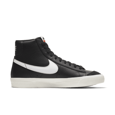 nike blazer mid 77 black white