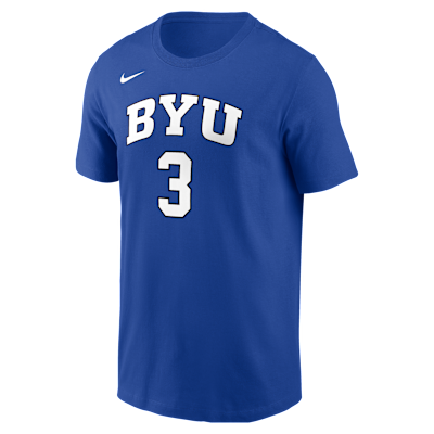 AJ Dybantsa BYU Cougars Men's Nike NCAA T-Shirt from Nike - $40
