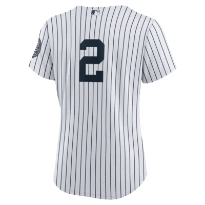 Majestic New York Yankees Derek Jeter Authentic Retirement Jersey 3XT Black/White/Multi
