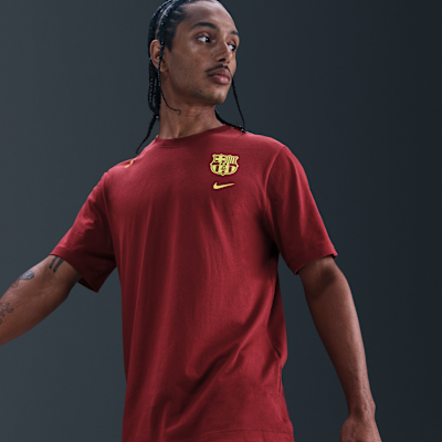 Playera de fútbol Nike para hombre FC Barcelona